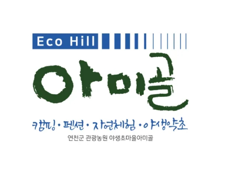연천 아미골캠핑장,펜션 — 경기 연천의 오토캠핑 · 카라반 · 펜션 전경