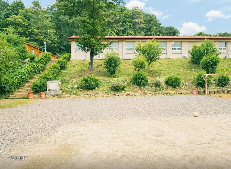 학교안 풍경캠핑장 — 경기 파주의 펜션 · 오토캠핑 전경