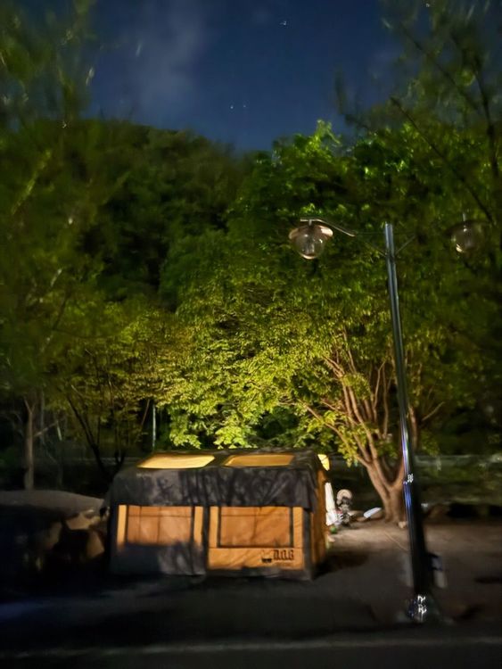옥전캠핑장 — 충북 제천의 방갈로 · 오토캠핑 전경